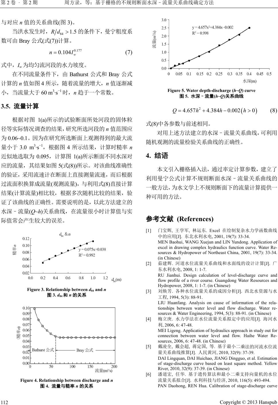 Grid Based Determination Method For Water Depth